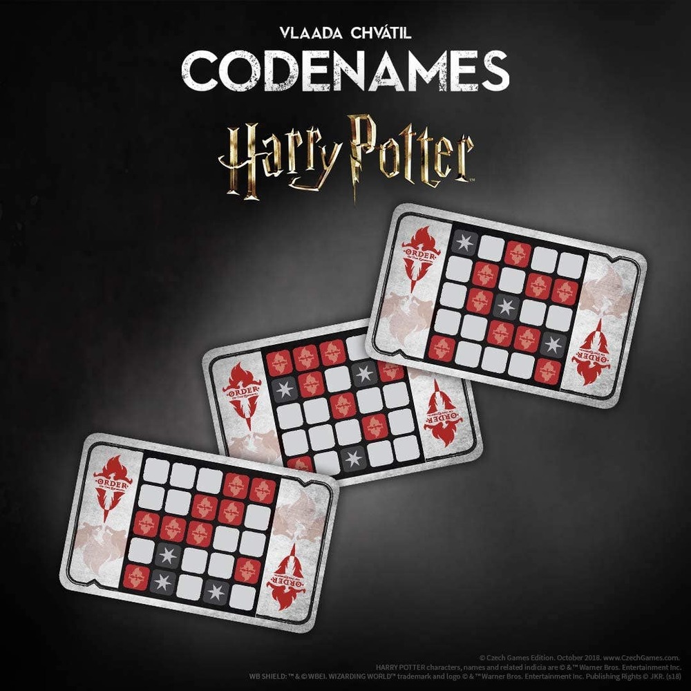 Codenames Harry Potter Board Game Vlaada Chvatil Officially Licensed NEW - Picture 7 of 8